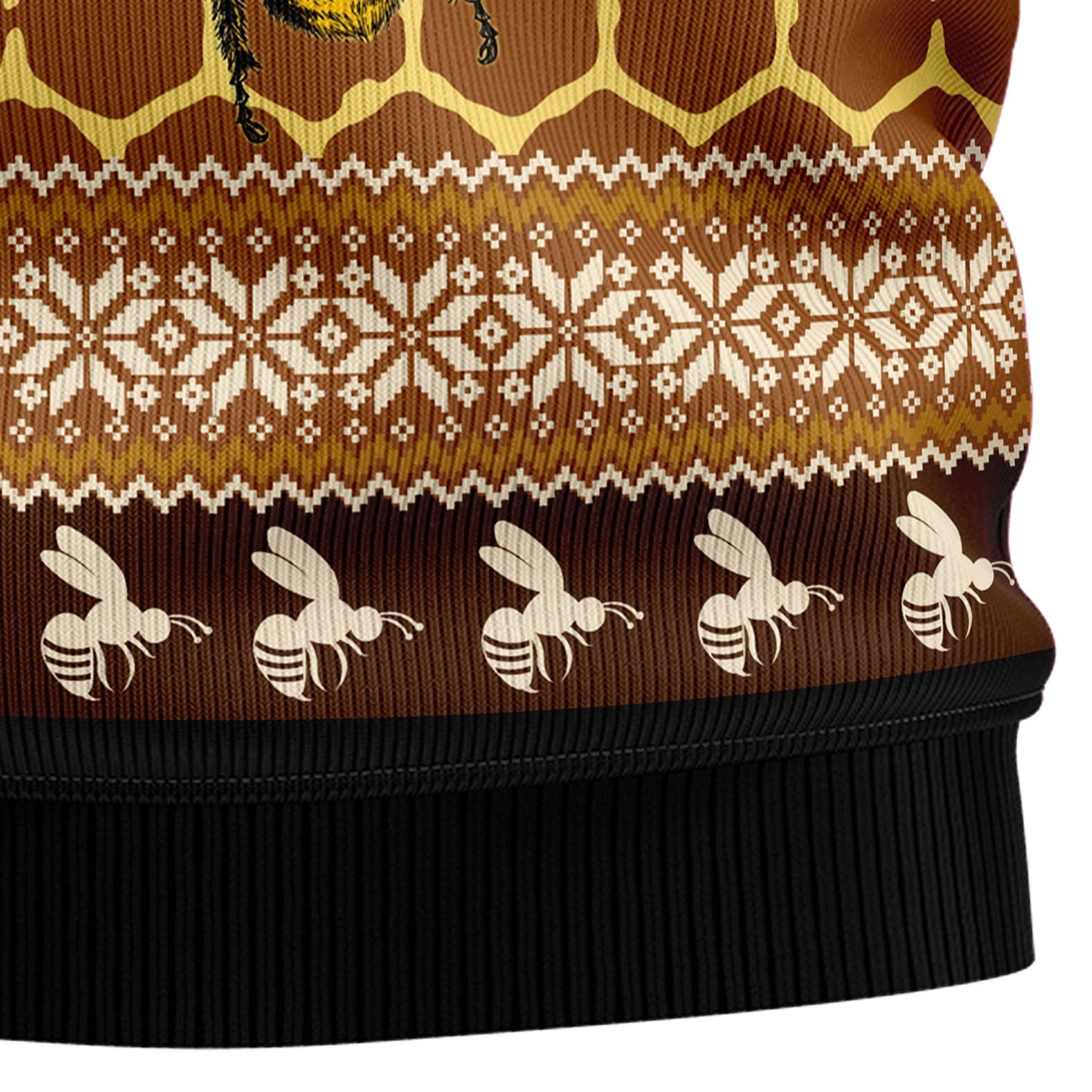 Bee Merry Ugly Christmas Sweater For Men And Women