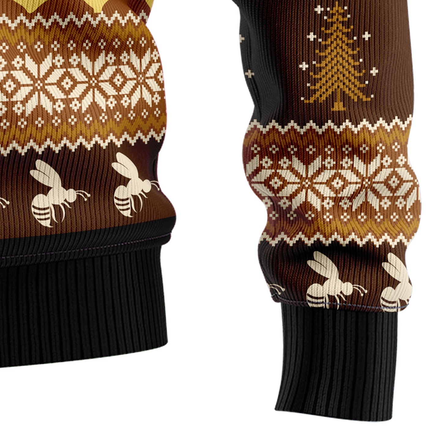 Bee Merry Ugly Christmas Sweater For Men And Women